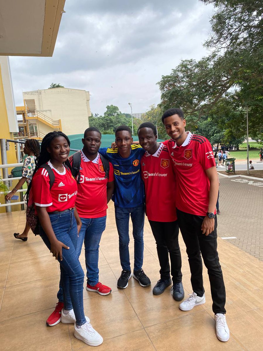 gpsa_knust's tweet photo. Rep Your Jersey Friday is still ongoing and it looks like Manchester United jerseys are on full display here.💥🔥🔥
You're all looking great!😍😍
#GPSAFacultyWeek
#RxGala https://t.co/CmSi2g4KE7