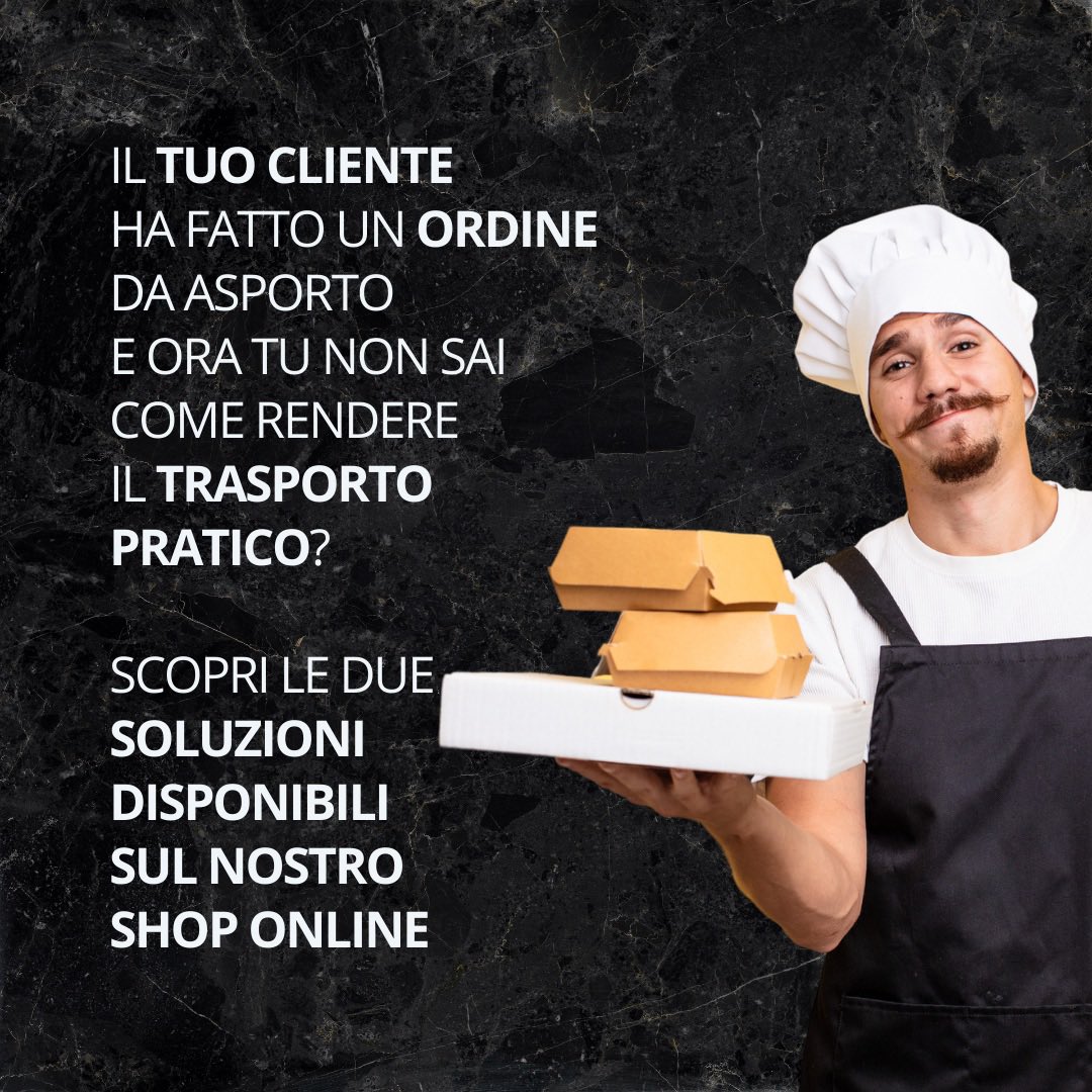ecoshopping_it's tweet photo. Cerchi soluzioni per rendere il #takeaway un servizio pratico anche per grandi ordinazioni? Ecco 2 soluzioni ⬇️

Richiedi un preventivo gratuito: invia una mail a info@ecoshopping.it 👌🏻

https://t.co/zACyELKwge
Tutto per l'asporto 🥡 https://t.co/wxevI66yv1