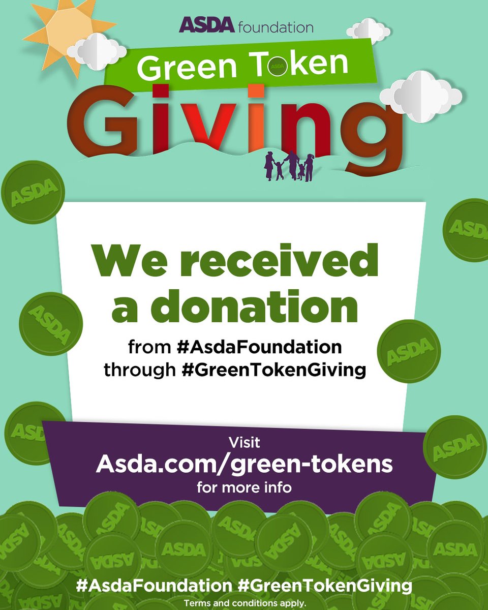 We have just received £300 from the <a href="/AsdaFoundation/">Asda Foundation</a> #GreenTokenGiving! 

This will help massively as we work towards planning our 2023 event!

Thank you to everyone who voted for us!