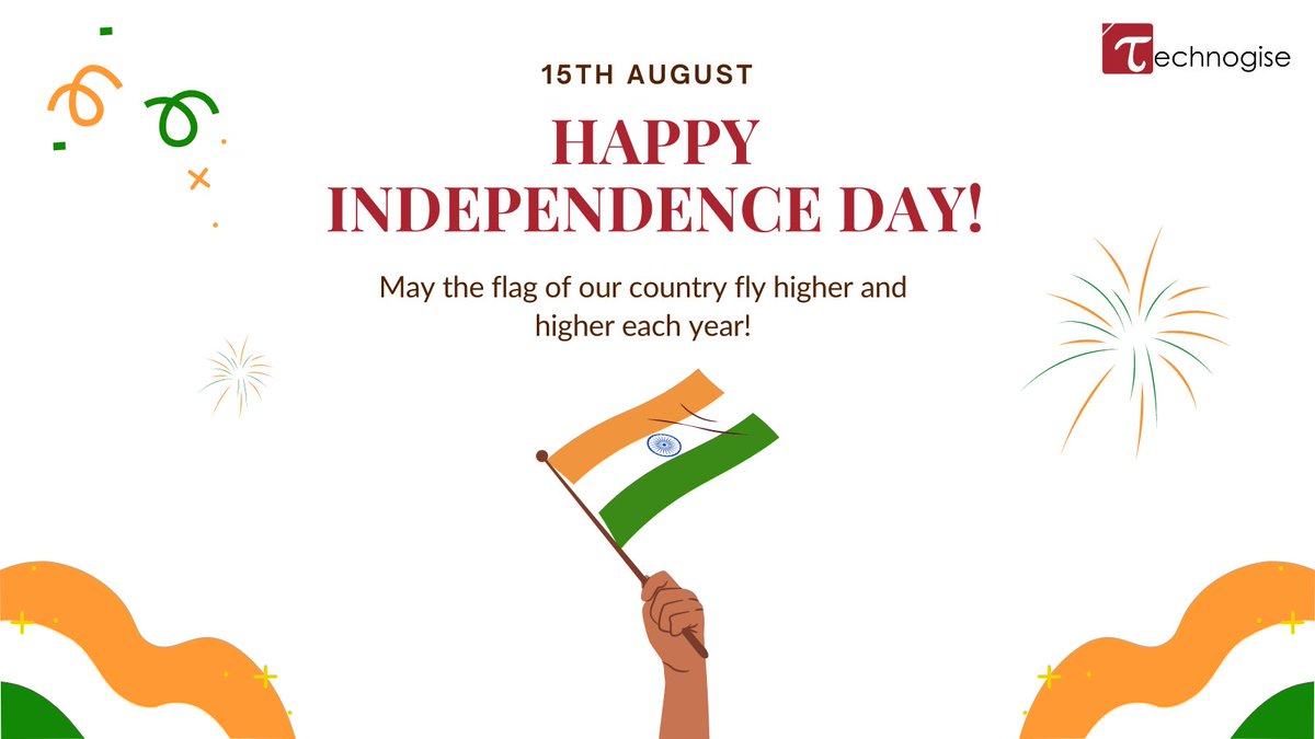 As we celebrate #AzadiKaAmritMahotsav, Technogise salutes our great nation’s resilience and determination to innovate, progress and grow. Here’s to more growth and prosperity. Happy Independence Day!
#IndiaAt75 #independenceday #independenceday2022