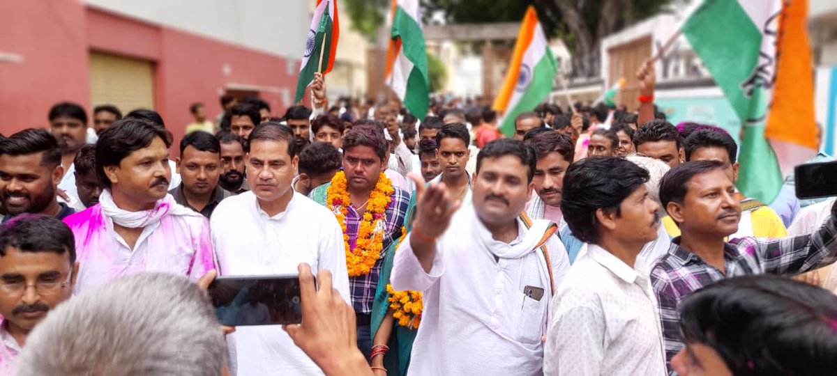 MlaGohad's tweet photo. आज गोहद में 34 साल के सूखे को खत्म कर गोहद में कांग्रेस के श्रीमती मन्जू पत्नी जगदीश माहौर गोहद नगर पालिका अध्यक्ष बनाने पर गोहद की देवतुल्य जनता का बहुत बहुत आभार🙏🙏🙏 https://t.co/YjVG2LJYay