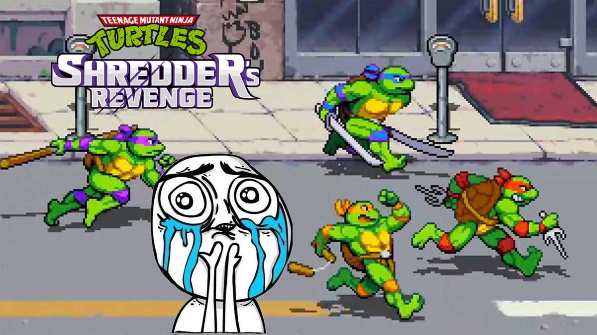 ElChrisVazquez's tweet photo. El otro día volví a mi infancia jugando #TMNTSR (puto nombre largo) las pinches tortugas ninjas pues, y pues no mames me recordó el de NES que jugaba, me lo pasé junto con el buen @MisterM3318 

https://t.co/0xhPPNmSRf

#Youtube #YoutubeGamming #Gameplay #Gamming #Stream https://t.co/OA8RvGoSsZ