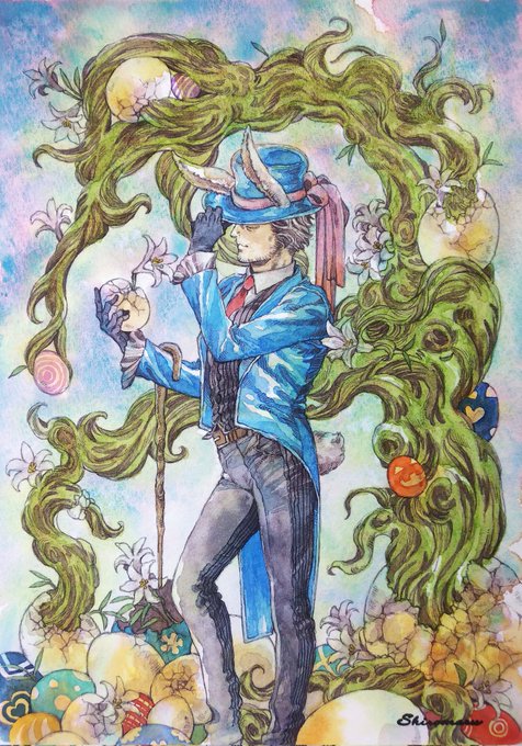 九尾狐のtwitterイラスト検索結果