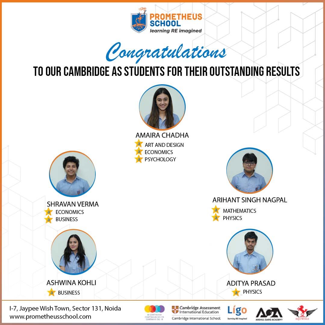 Prometheus_Edu's tweet photo. Heartiest congratulations to our AS students for their outstanding results in June series examination.
#Cambridgeresult #Prometheusschool #IBschool #Prometheuslearning #IB #InternationalBaccalaureate #CAIE #IBschool #internationalschool #learningisfun #excellentresult https://t.co/3VdumIDHS4