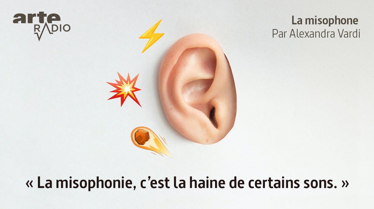ARTE_Radio's tweet photo. Lucile a un souci, elle est #misophone.
Elle déteste les bruits des autres, surtout ceux qu’ils font avec leur bouche. Elle pourrait trucider celui ou celle qui respire, mâche ou souffle trop fort… Au quotidien, c’est pas simple à gérer : https://t.co/RXe1VyRoLX https://t.co/KJQH9rr8Hr
