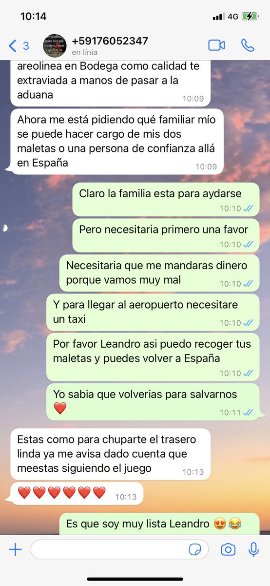 MarinaaCotanda's tweet photo. Oye pues seguirle el rollo al estafador de WhatsApp ha sido divertido 🤪 pero que no falte el comentario final de machito por favor 😊 https://t.co/YOdMqdLMhO