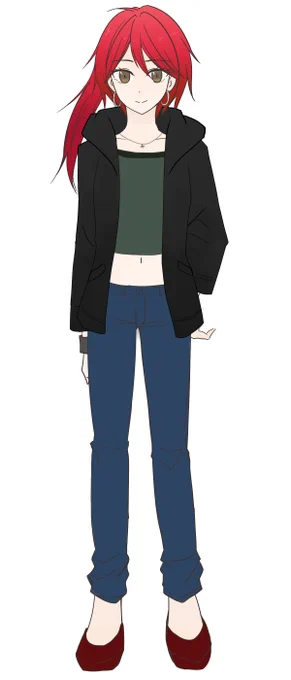 いつか継続に連れていくかもしれないと思って全身立ち絵になったマリナちゃん見て 