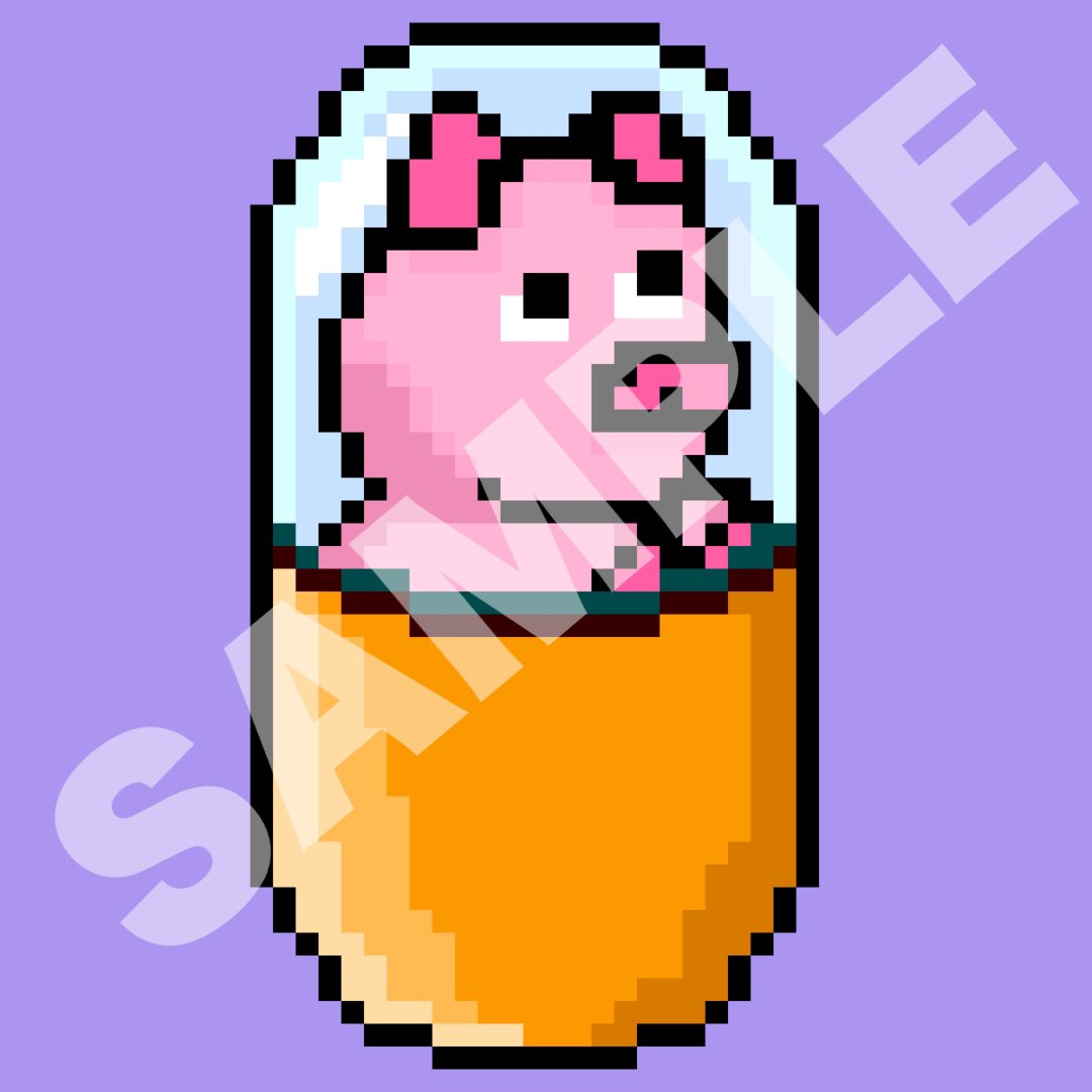 poly_isami's tweet photo. 💊New mint💊
💊CapsuleAnimal #7💊

#NFT #NFTCommmunity #JPNNFT
 #pixelart  #ドット絵  #opensea

ぶたちゃん🐷描きました✍🏻
お迎えお待ちしております🙇‍♀️

▷0.008ETH
▷ https://t.co/OwCwF1pJKc https://t.co/lJ9dzpxVMb