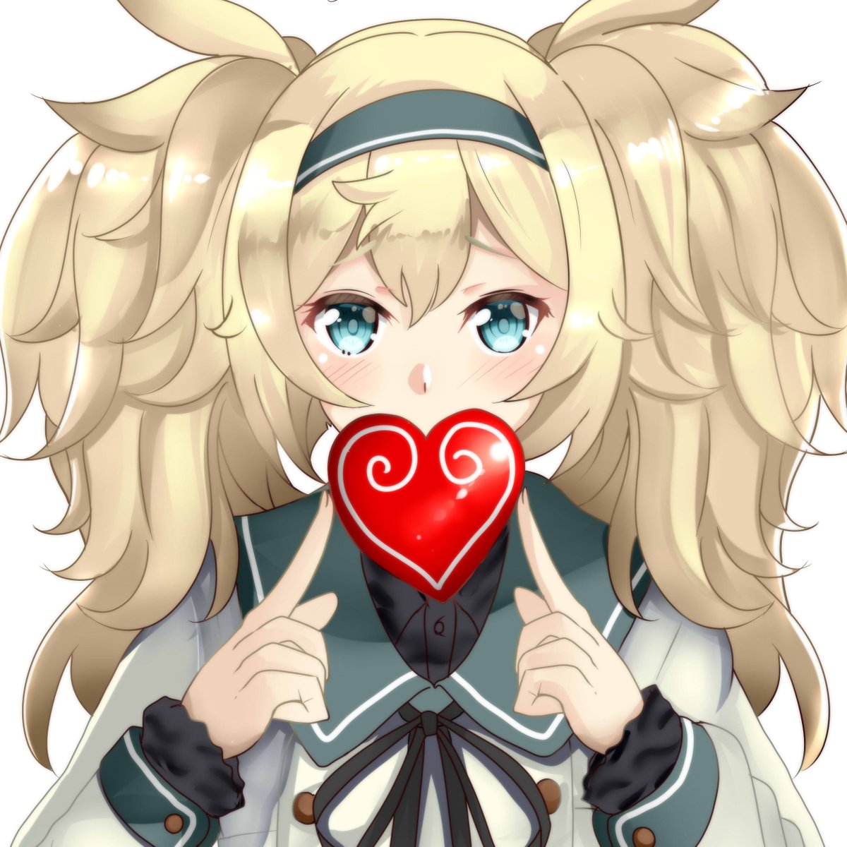 ガンビア・ベイ(艦隊これくしょん) 「テレワーク終了仕事終わったので、買い出しから帰ってきた。 」|火村 モリタカ＠/5月COMITIA144（B51a)/その次は神戸かわさき10のイラスト