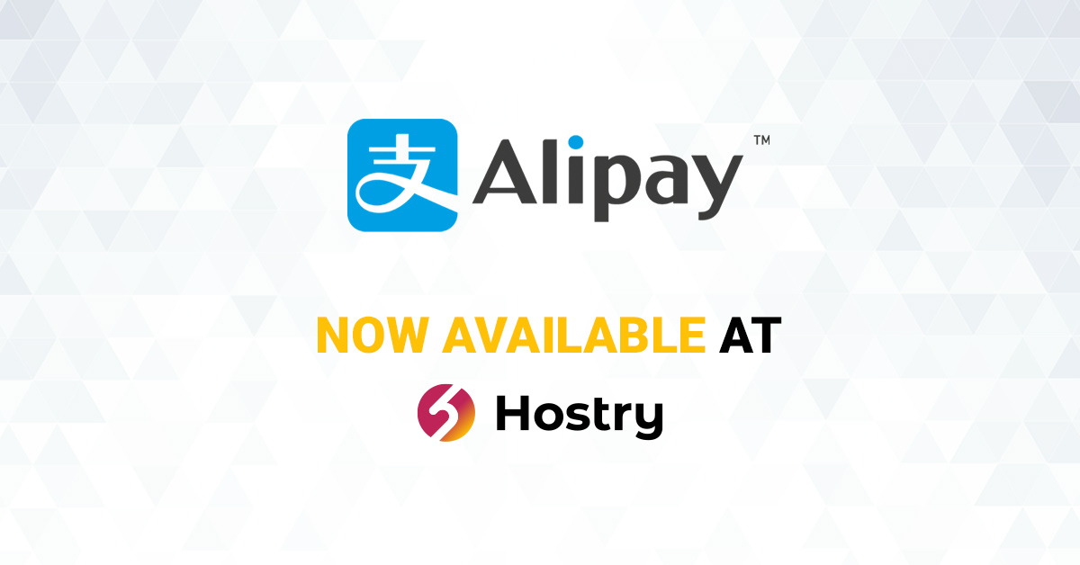We have added a new Payment Method Alipay! Now you can purchase all our services with: 
- Alipay
- Visa
- MasterCard
- PayPal
- Wire
- WebMoney
We accept the following Cryptocurrencies: 
- BitCoin 
- Ethereum
- Tether
- Dash
- Monero
- Ripple
Hosting that works as hard as you do!