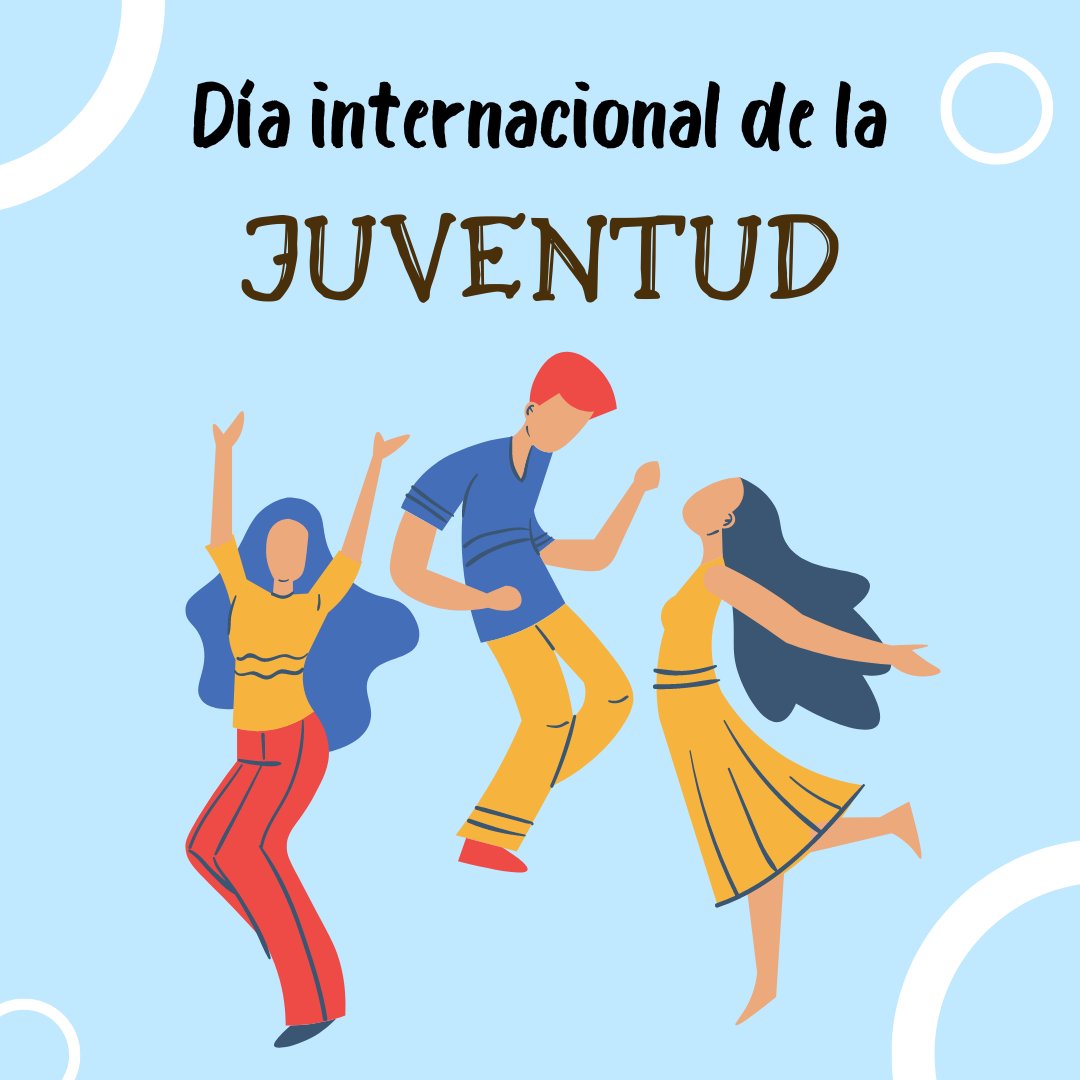 ¡Hoy celebramos el día internacional de la #juventud!🥳

La juventud tiene la #creatividad, el #potencial y la #capacidad necesarios para desencadenar cambios, para ellos, para sus comunidades, y para el resto del mundo.💪

Lee más en nuestro #blog⬇️

happylegs.es/el-12-de-agost…