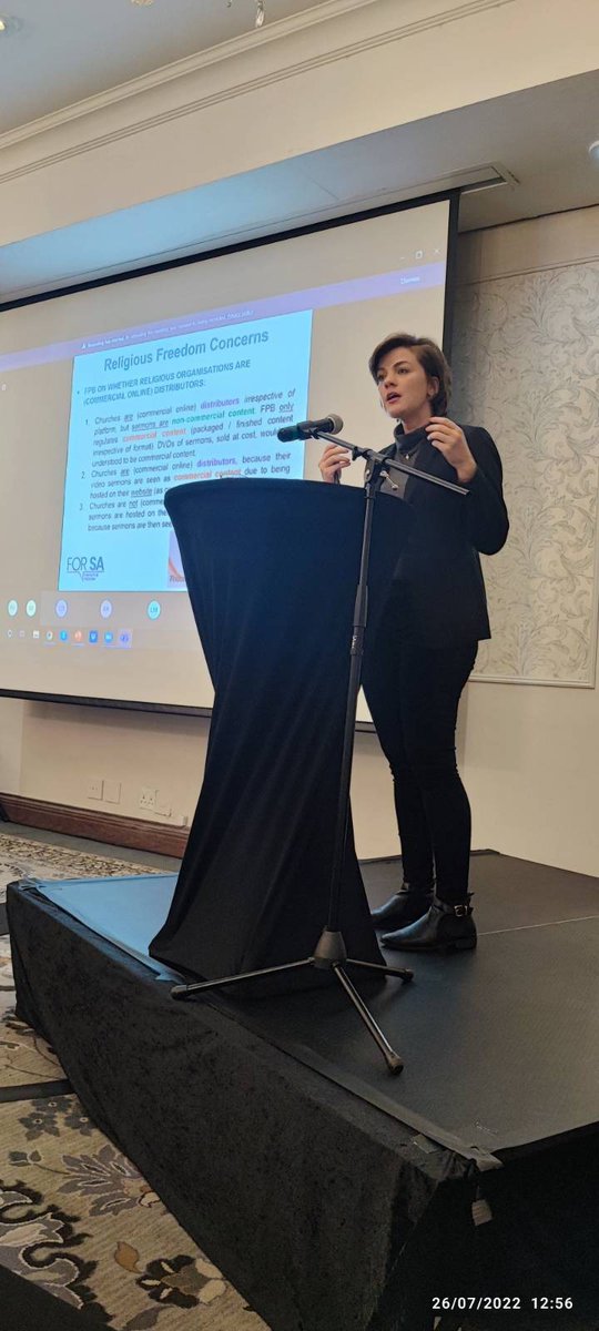 FORSAorg's tweet photo. 🎬#FORSA raised concerns regarding religious freedom at the Films &amp; Publications Board Consultative Hearing late last month. 

Did you know you can invite FOR SA to speak? 🎤

#ForFaithAndFreedom https://t.co/UsKNpUP6iH