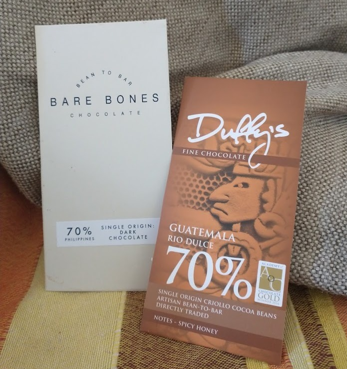 Easily some of the best #chocolate I've had recently. #BestInCompetition award winning @duffyredstar and acclaimed limited edition @bareboneschoc. Tasting this makes you realise how vast the gap between the best chocolate and the muck supermarkets are flogging. @CocoaRunners
