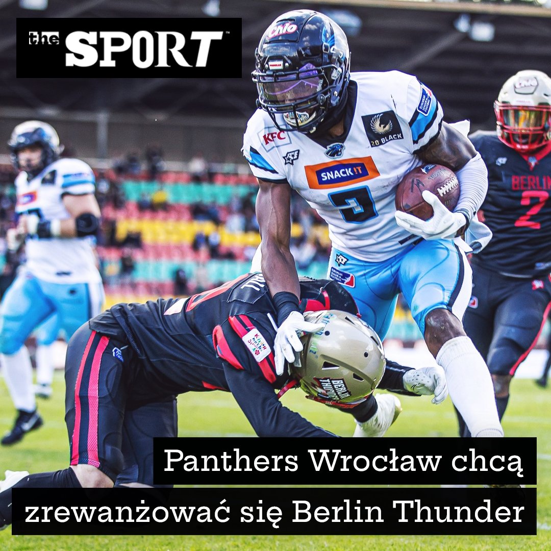 TheSportPL's tweet photo. 🏈 @pantherswroclaw w drugiej części sezonu radzą sobie z każdym meczem coraz lepiej. Po minimalnej porażce z mistrzami Europy, w niedzielę czas na udany rewanż z @BER_Thunder! ⚡️#elfpl #nflpl
👉 https://t.co/Pnpm53RwLU https://t.co/9v7DyBUpn7