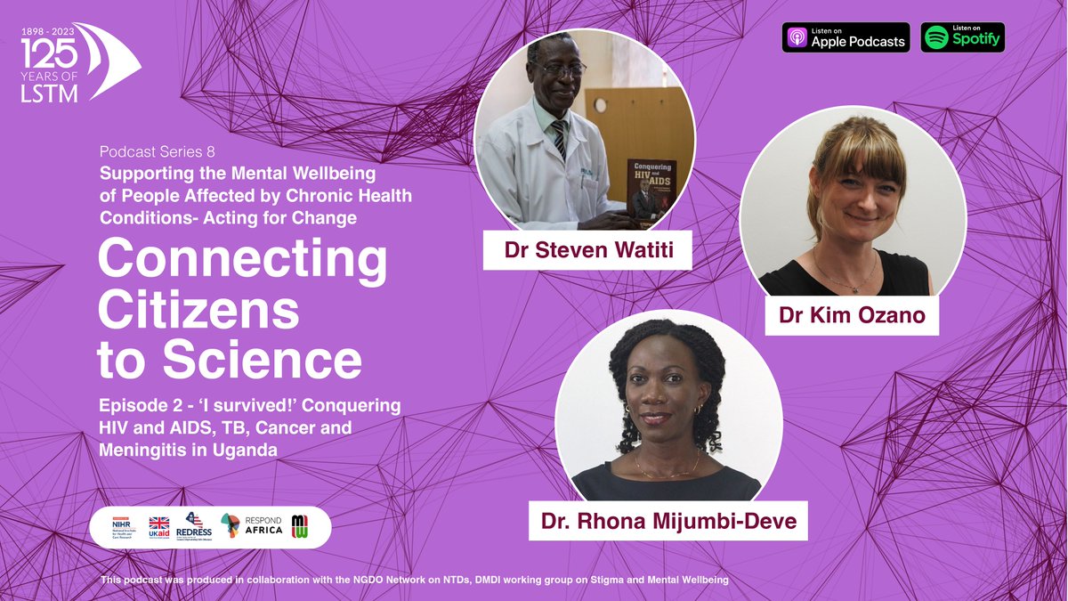 podcast_ccs's tweet photo. Listen to this inspiring story! 
@podcast_ccs is proud to share citizen stories &amp; is honoured to share @WatitiStephen lived experience and lessons for researchers about #HIV &amp; #mentalhealth in #Uganda wt co-host @rhona_ona @LSTMnews @REDRESS_Liberia 

https://t.co/Vn39mlzgG5 https://t.co/3nwlKL2svu