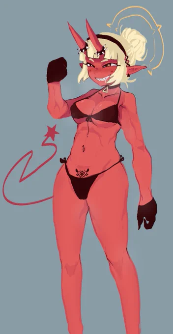 Idk what came over me tonight but here's some alts lolalso don't ask me for a name this is a random design 
