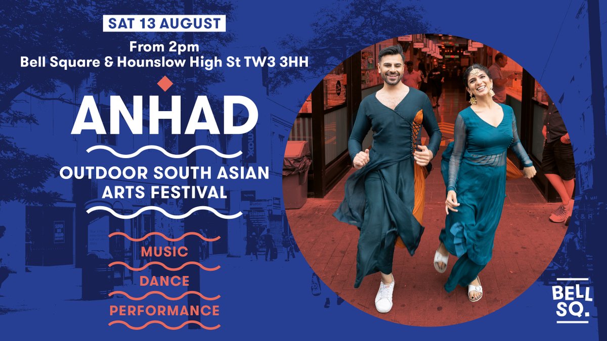 CirculateLondon's tweet image. Tomorrow ANHAD comes to #Hounslow High Street &amp;amp; @BellSquareLDN! Check out the full programme &amp;gt;&amp;gt;&amp;gt; bellsquarelondon.com/anhad-limitless
From 2pm-9.30pm
Directed by @mira_misra