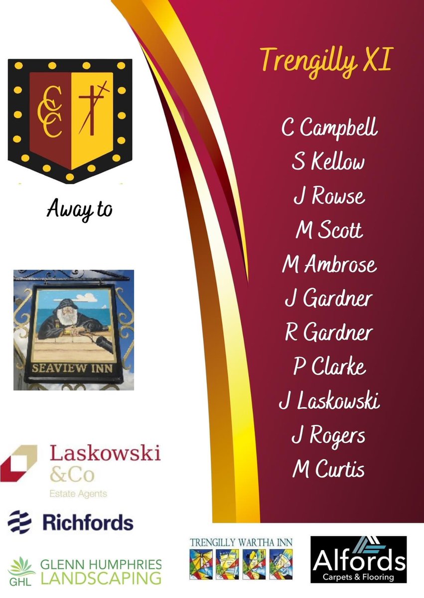 A busy weekend again for the club. Thanks to all our sponsors as always.