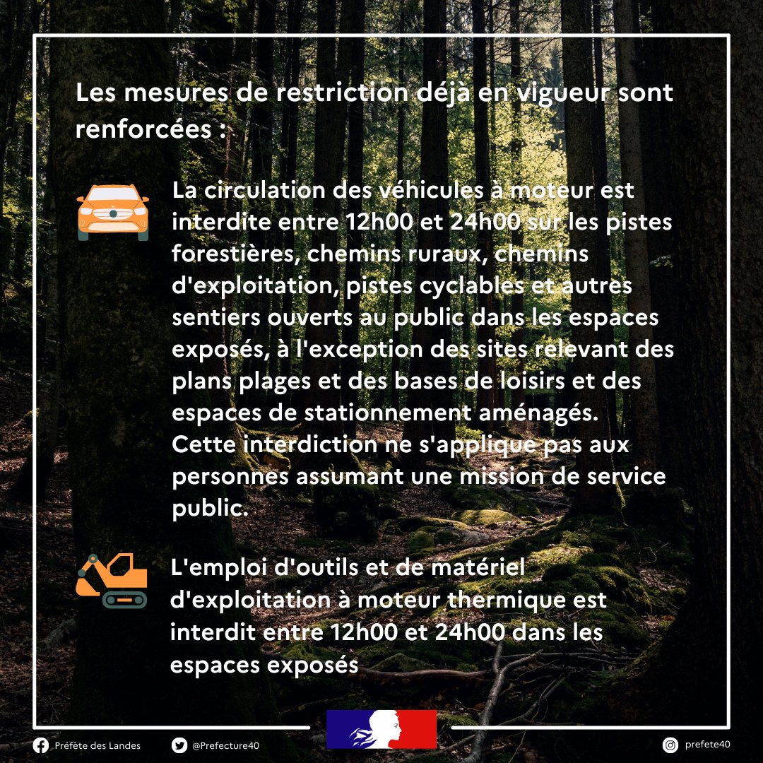 Préfet des Landes tweet media
