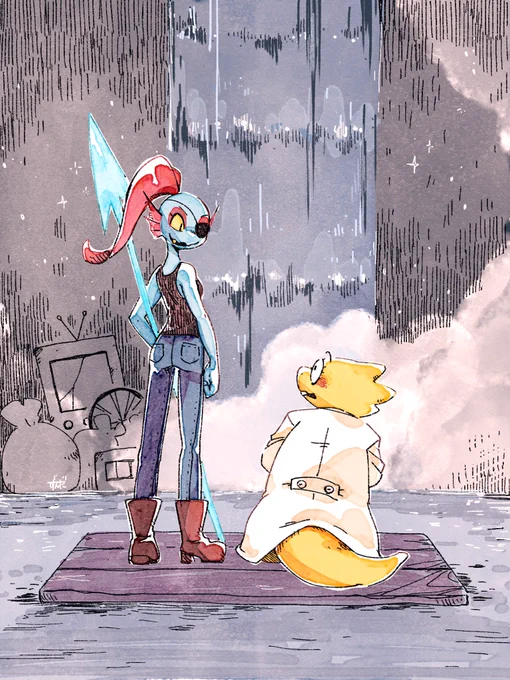 滝つぼってどこに繋がってるのかな? #毎月12日はAlphyneDay 