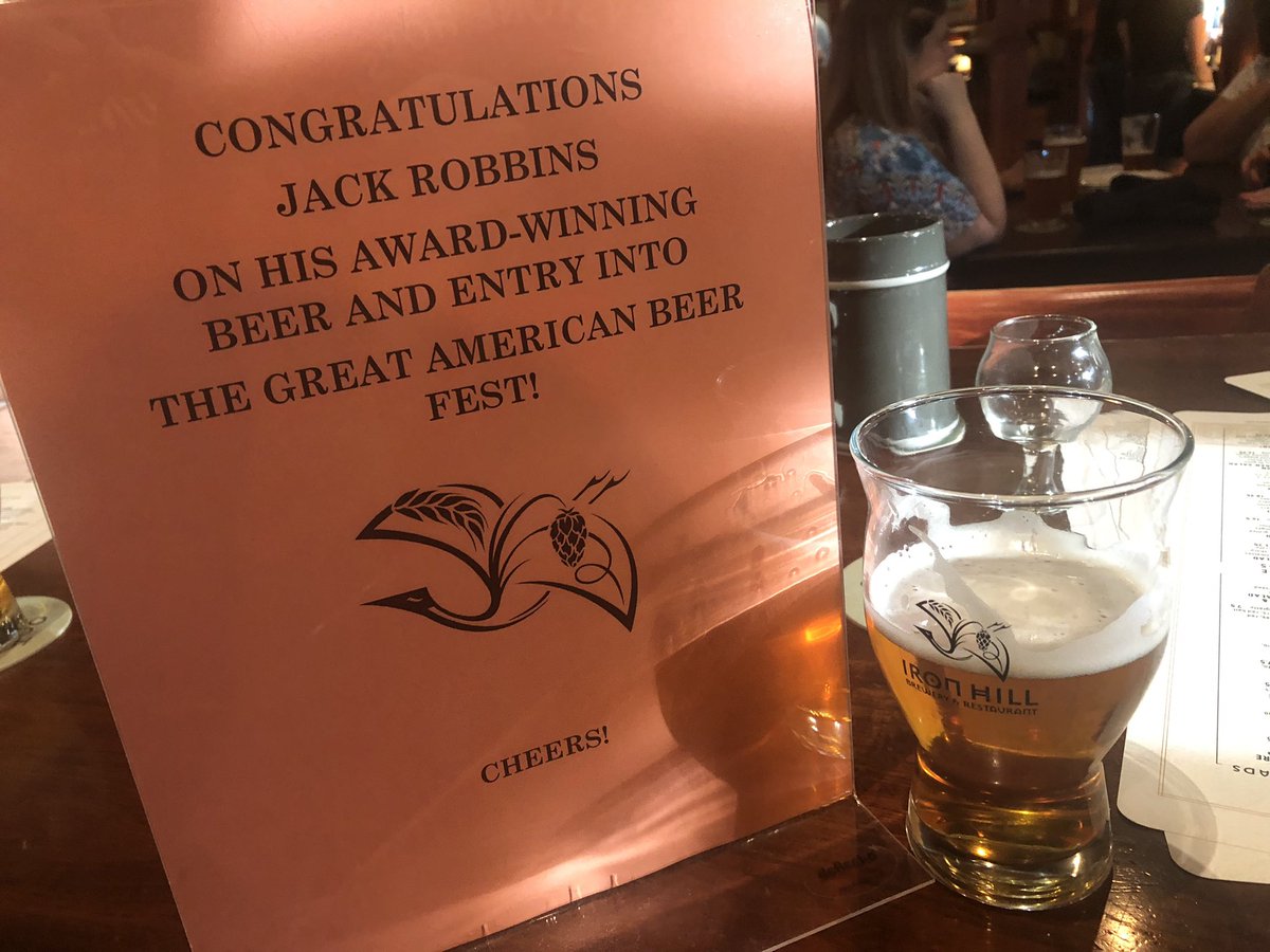KeystoneHops's tweet image. Congratulations Jack! @IronHillBrewery @waroftheworts