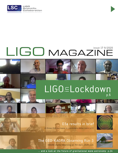 This week's #LIGOMagazineMemories looks back to Sept 2020. Members of the #GravitationalWave community shared personal experiences of lockdowns around the world, plus discovery news & updates at @LIGOIndia @KAGRA_PR. Read @LIGO Magazine issue 17 online: ligo.org/magazine/LIGO-…