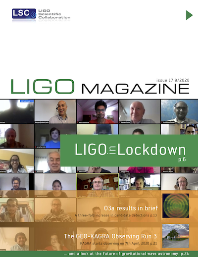 This week's #LIGOMagazineMemories looks back to Sept 2020. Members of the #GravitationalWave community shared personal experiences of lockdowns around the world, plus discovery news &amp; updates at <a href="/LIGOIndia/">LIGO India</a> <a href="/KAGRA_PR/">KAGRA Gravitational Wave Observatory</a>. 

Read <a href="/LIGO/">LIGO</a> Magazine issue 17 online: ligo.org/magazine/LIGO-…