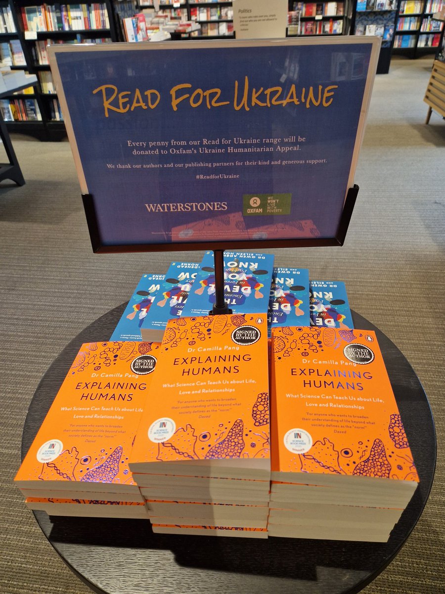Thank you @Waterstones for involving me in this appeal ❤️🇺🇦 All goes to an important cause #READFORUKRAINE