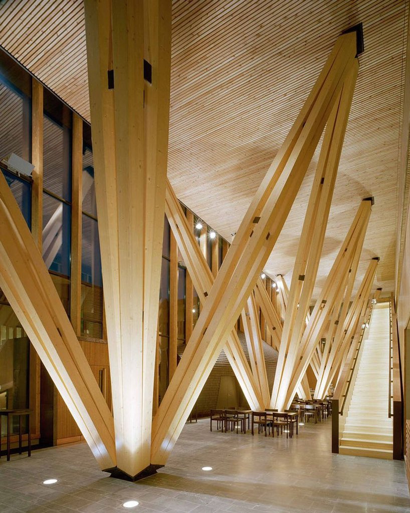 parametricarch's tweet photo. Astonishing V-Shape wooden columns of the METLA Forest Research Centre designed by SARC Architects in Joensuu, Finland / 2004.
#researchcenter #wood #wooden #woodworking #wooddesign #interiordesign #interior #columns #digitalsoftware #amazingarchitecture #digitaldesign https://t.co/JMnjdr2HxX