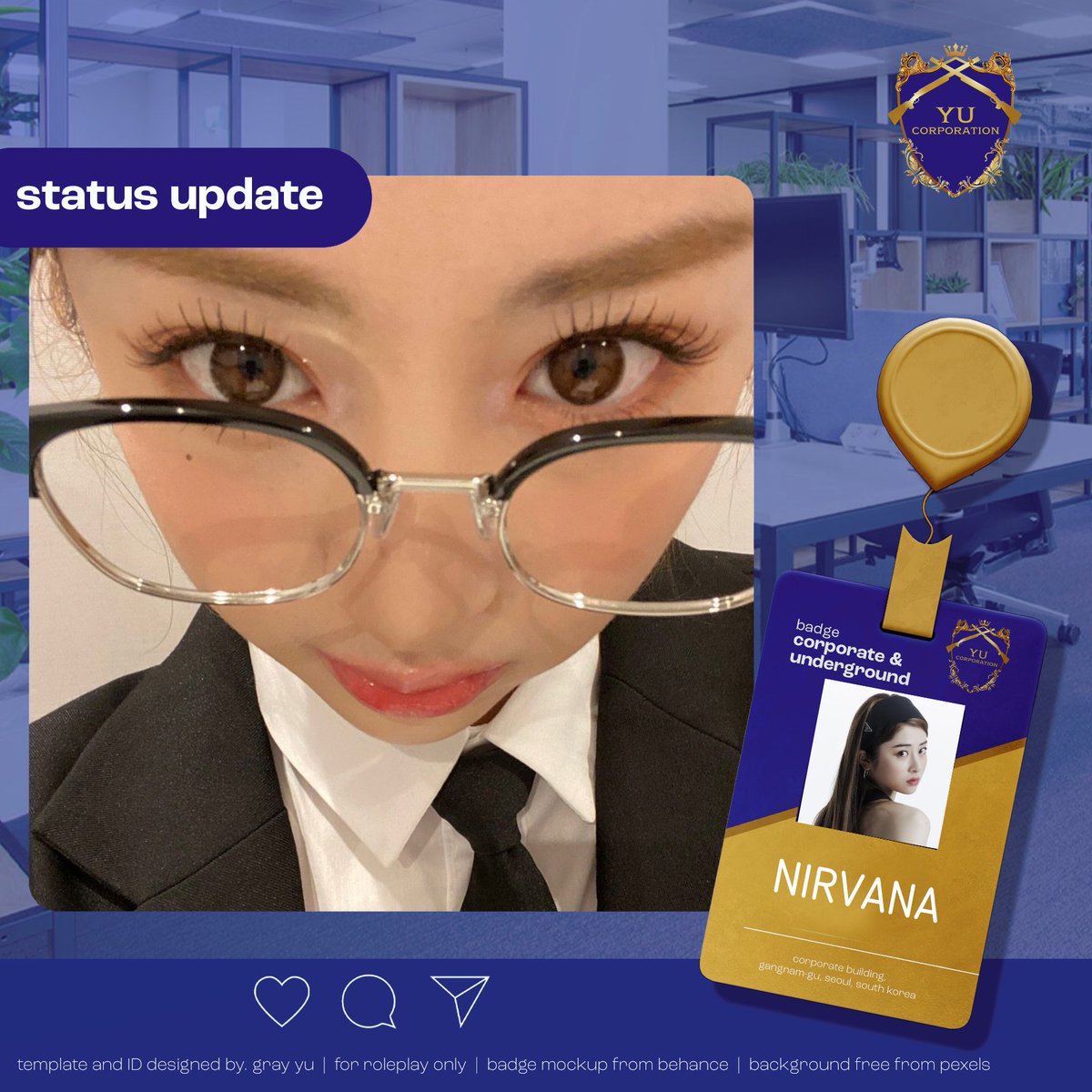 ㅤ 
gwaparchives.⠀ ; tried to wear corporate attire, but not your typical female attire. 😜
#YuEndOfWeek
ㅤ