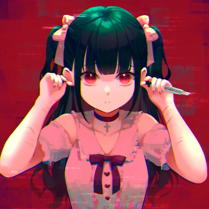 3/ 地雷系女子#100日チャレンジ   #オリジナルイラスト 