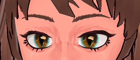 Damn I might have went overboard with the eye update :0 
Yesterday's eyes:

#eyaday