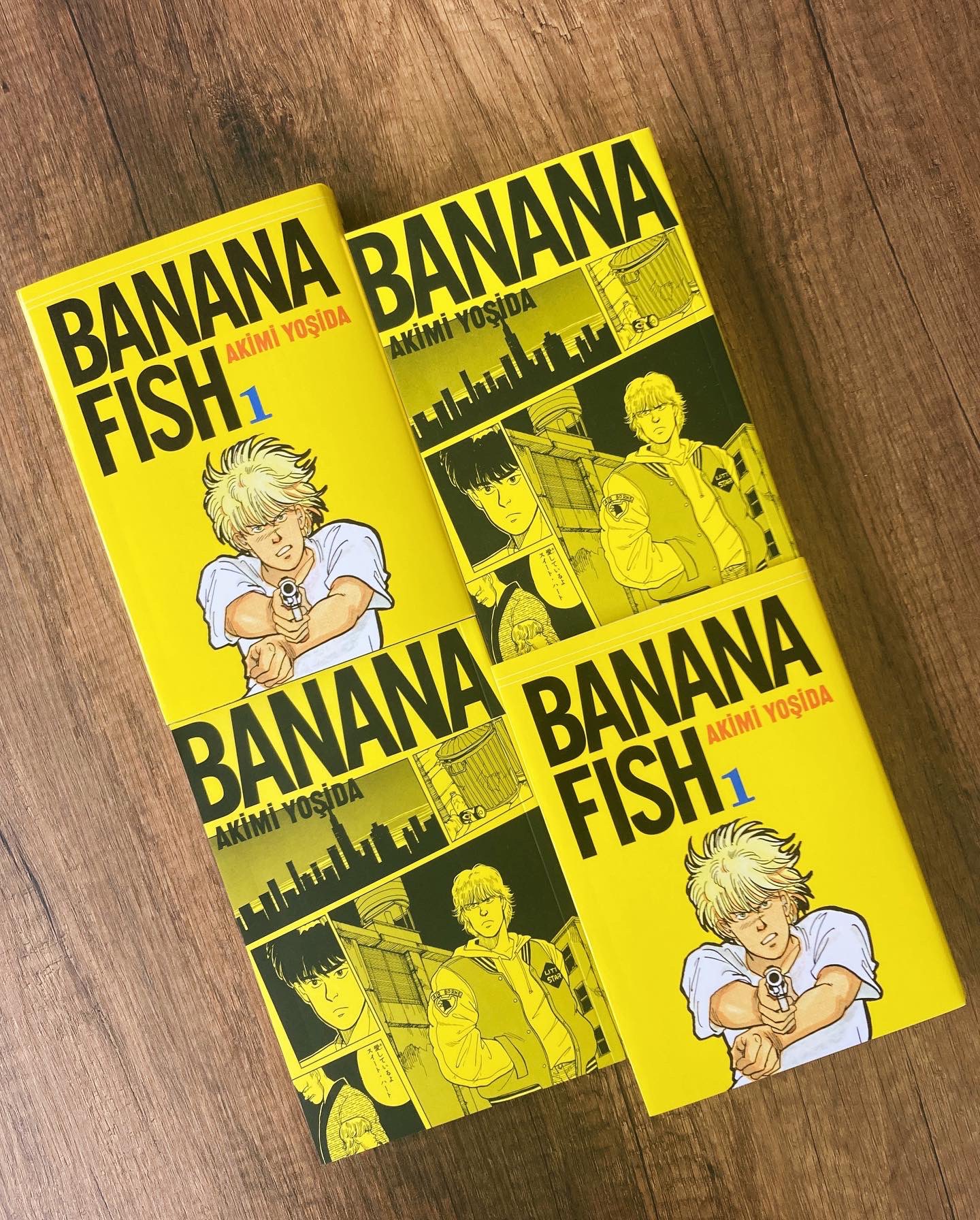 Gerekli Şeyler on Twitter "Banana Fish 1 matbaadan geldi! İyi ki