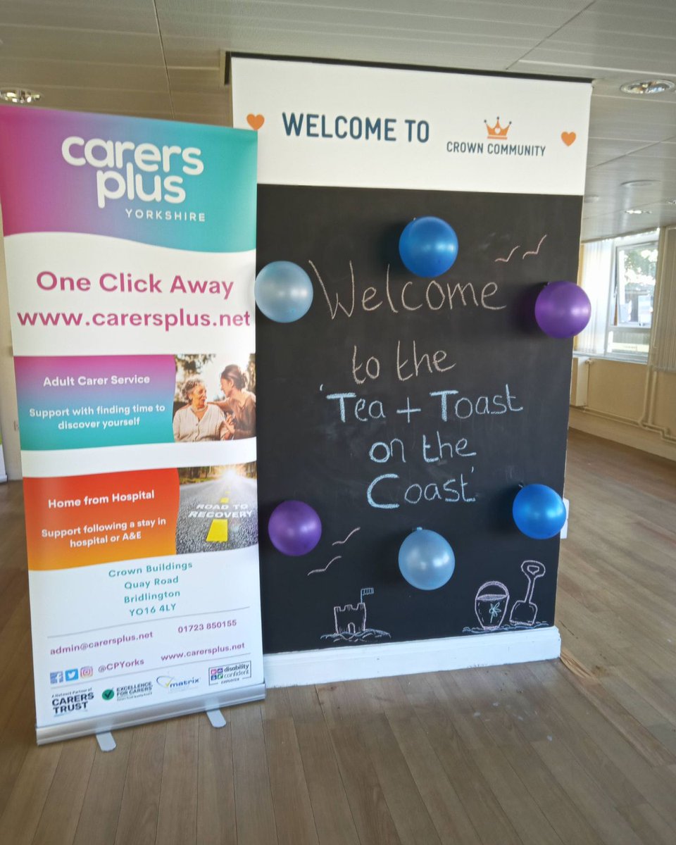 If you would like to find out more about the Carers or Home from Hospital services we offer in Bridlington, pop down to Bridlington Medical Centre to speak to us today! 
We also have an office at The Crown Buildings, Bridlington with lots of events coming up - watch this space!