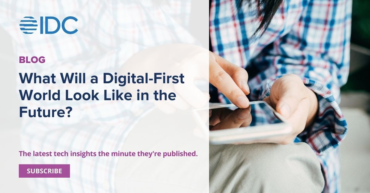 The #Analysis You Want, The #Insights You Need!
Get the industry news &amp;actionable insights straight from the experts to your inbox. Subscribe to the <a href="/IDC/">IDC</a> Blog &amp; receive a bi-monthly round-up of the latest trends &amp; advice from our industry-leading analysts. bit.ly/3ii9Bkg