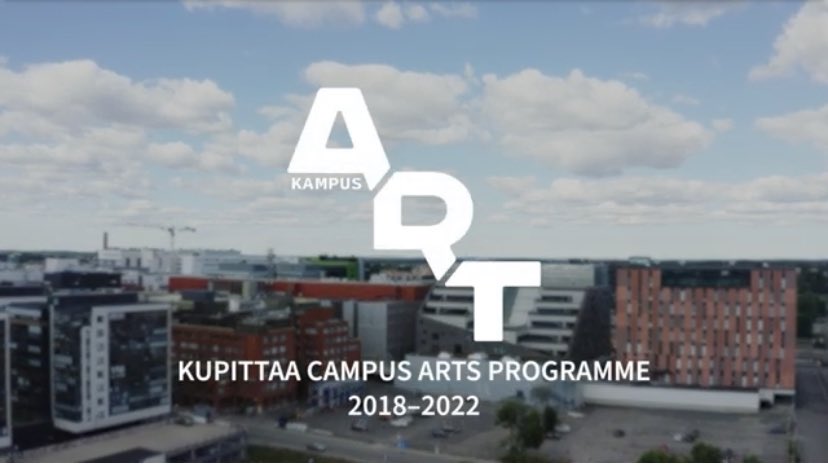 KampusART-taideohjelman aikana EduCity ja sen ympäristö saivat moninaisia nykytaiteen teoksia. Tutustu teoksiin ja katso inspiroiva video: m.youtube.com/watch?v=I9qPzS… 
#julkinentaide 
<a href="/TurkuAMK/">Turun ammattikorkeakoulu</a> <a href="/teknologiakiint/">Turun Teknologiakiinteistöt</a>