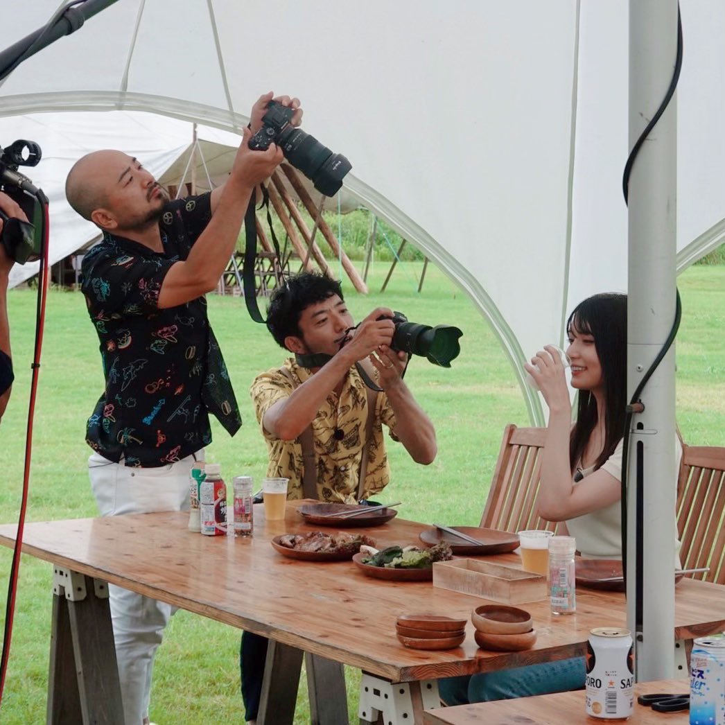 みなさん！
今日は写真のいいね対決、本当にたくさんありがとうございました🔅
写真を撮ってくださったお2人は、、
どぶろっくさんでした📸
9/24にテレQさんで放送です！ https://t.co/tbPebGmqBg