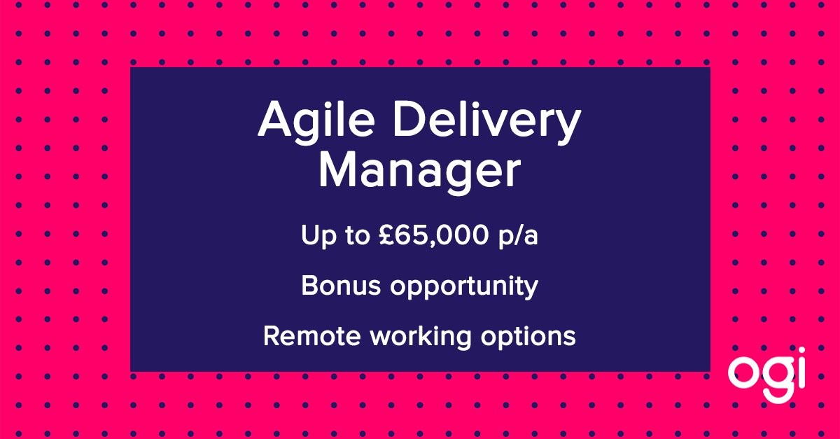 OpenGI_careers's tweet photo. 👉 Hiring: Agile Delivery Manager 👈

We have an opportunity for someone to lead a team within our Mobius 2 department. Find out more and apply via the link: https://t.co/jPalq95xoC

#LifeAtOGI #OGICareers #TechJobs #ProductJobs #WeAreHiring https://t.co/Tu7YoGGiA9
