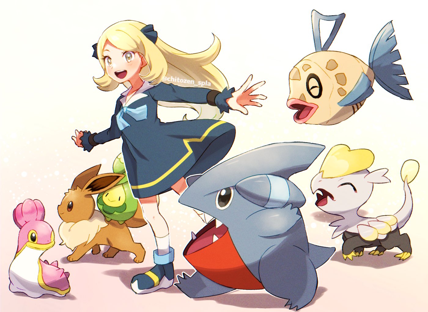 ちとぜん シロナちゃん アニポケに出てきた手持ち達 T Co Wh6g9aub8f Twitter