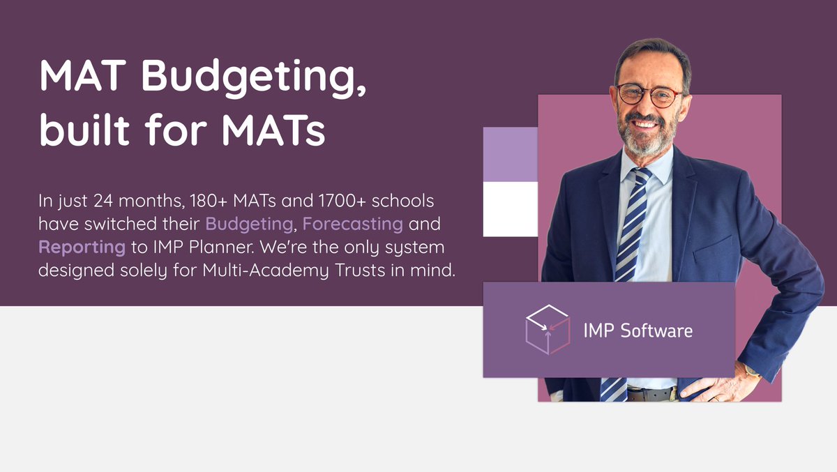 imp_software's tweet image. Do you want to save your trust time and resources?

Join our webinar next week to learn how. 

Register now: bit.ly/3u4MEYj

#edtech #MATdevelopment #multiacademytrusts