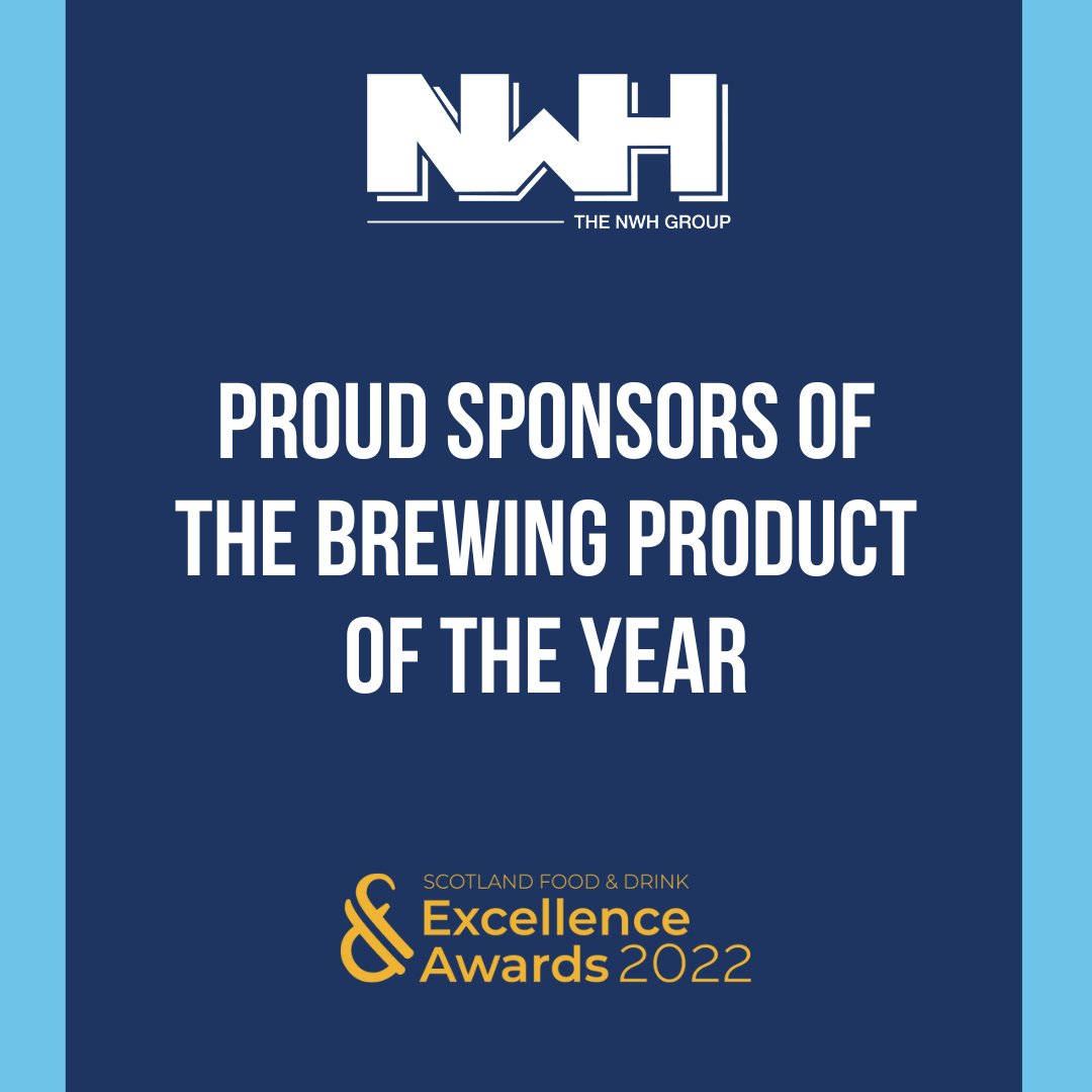 TheNWHGroup's tweet photo. We are committed to supporting our customers in the hospitality industry & therefore are proud sponsors of the Brewing Product of the Year #EA2022
The @scotfooddrink Excellence Awards are coming up! The shortlist includes @AldiUK @drygate , Vault City Brewery, Bellfield Brewery https://t.co/pjeR1woMvh