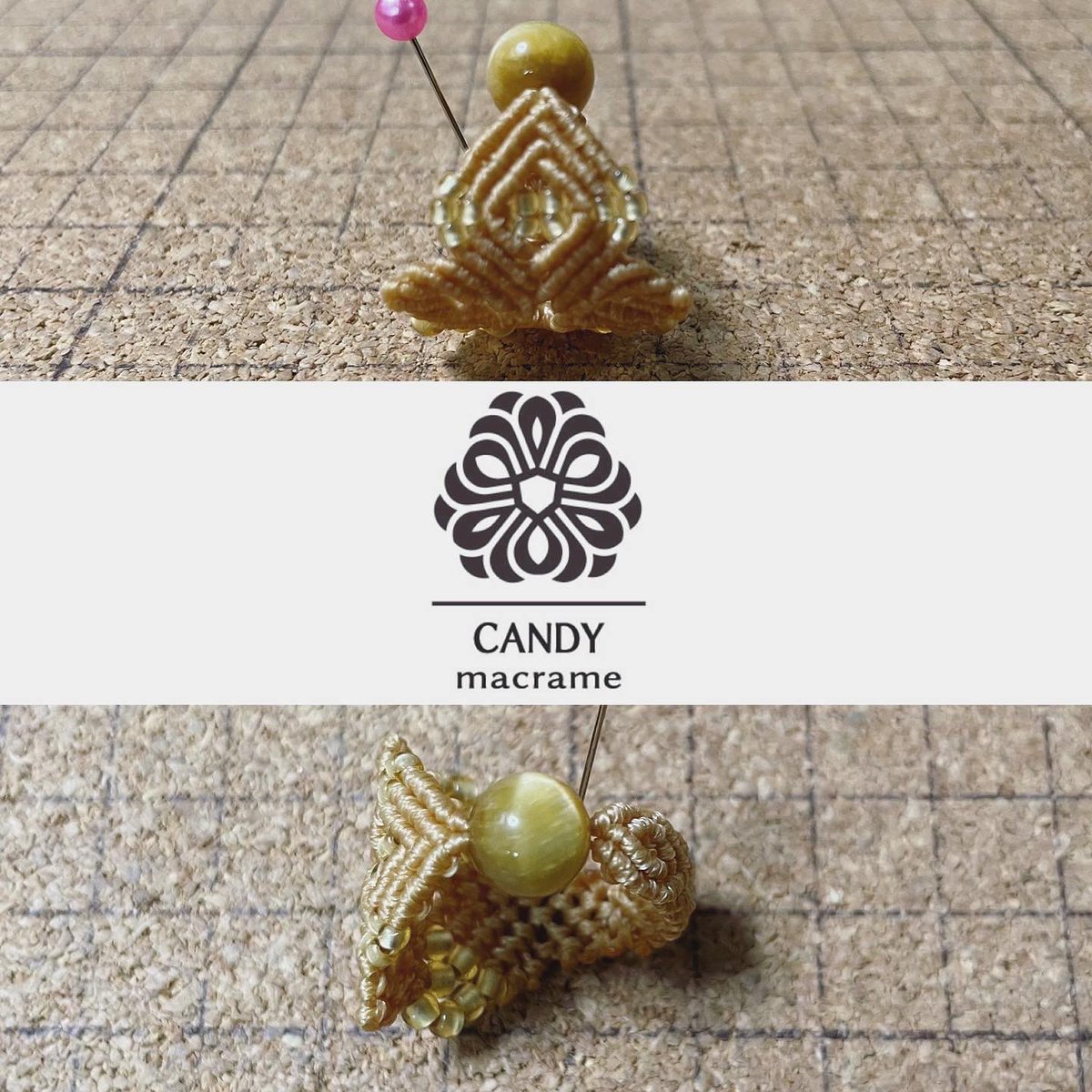 candy_macrame's tweet photo. 画像はこちらでございます🤗
#macrame #macramering #マクラメ #マクラメリング #マクラメアクセサリー #ハンドメイド #ハンドメイドアクセサリー #candymacrame https://t.co/Zny9CeWGRg