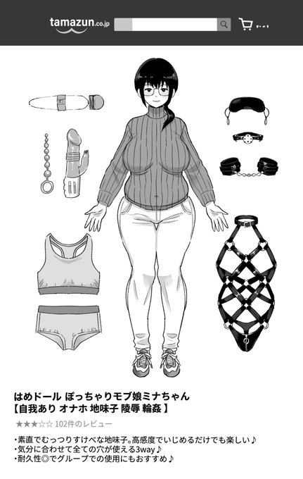 ぽっちゃりモブ娘ミナちゃん 