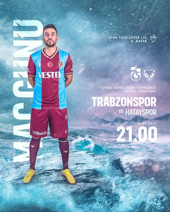 Trabzonspor Hatayspor Maç Görseli