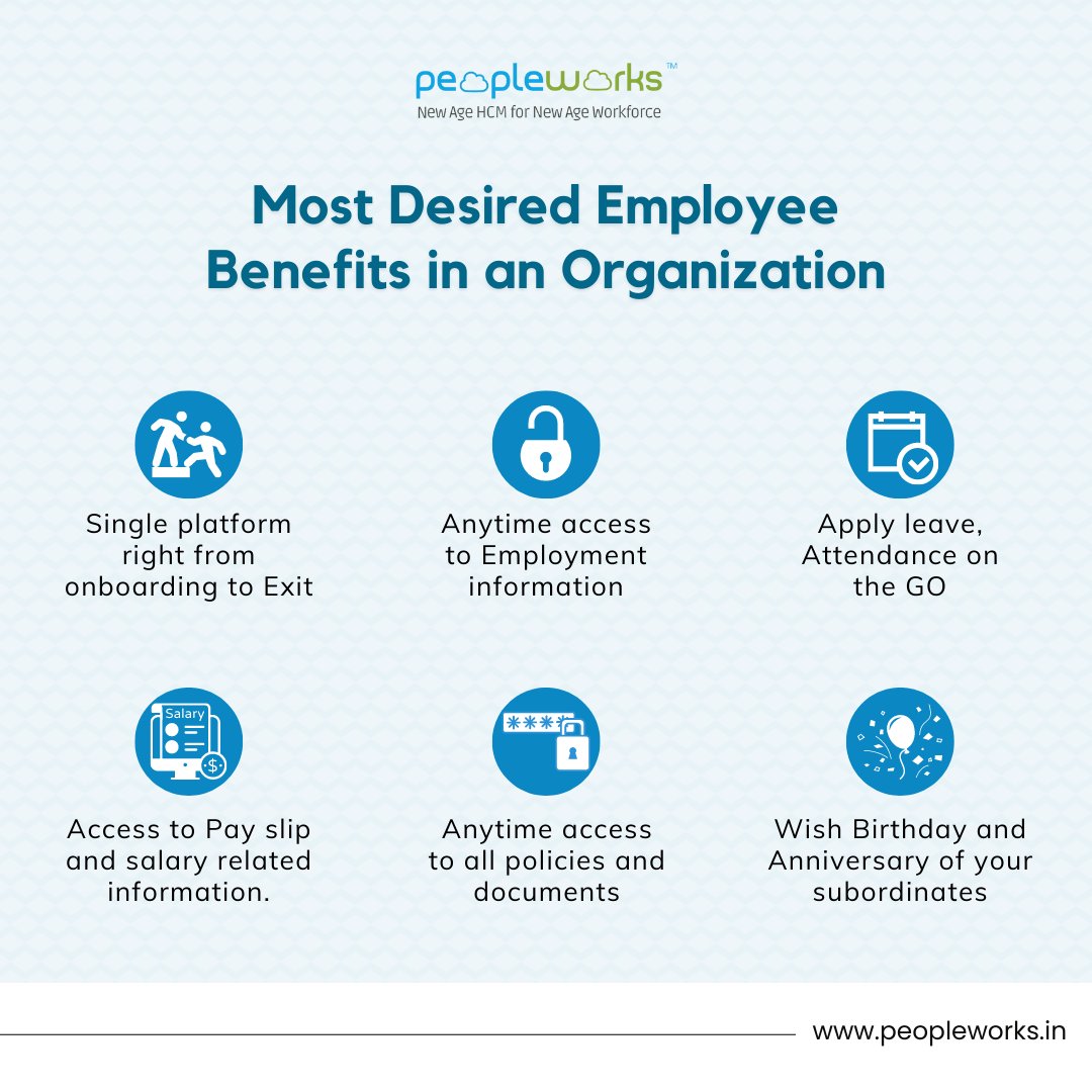 PeopleWorksBiz's tweet photo. Peopleworks makes it possible to securely and efficiently store employee data. With the help of #Peopleworks HRMS, an HR representative can easily process employee information on the system, saving time on paperwork. #employeebenefits 

#hr #hrcommunity #hrmanager #hrgeneralist https://t.co/giPfRTqAO1