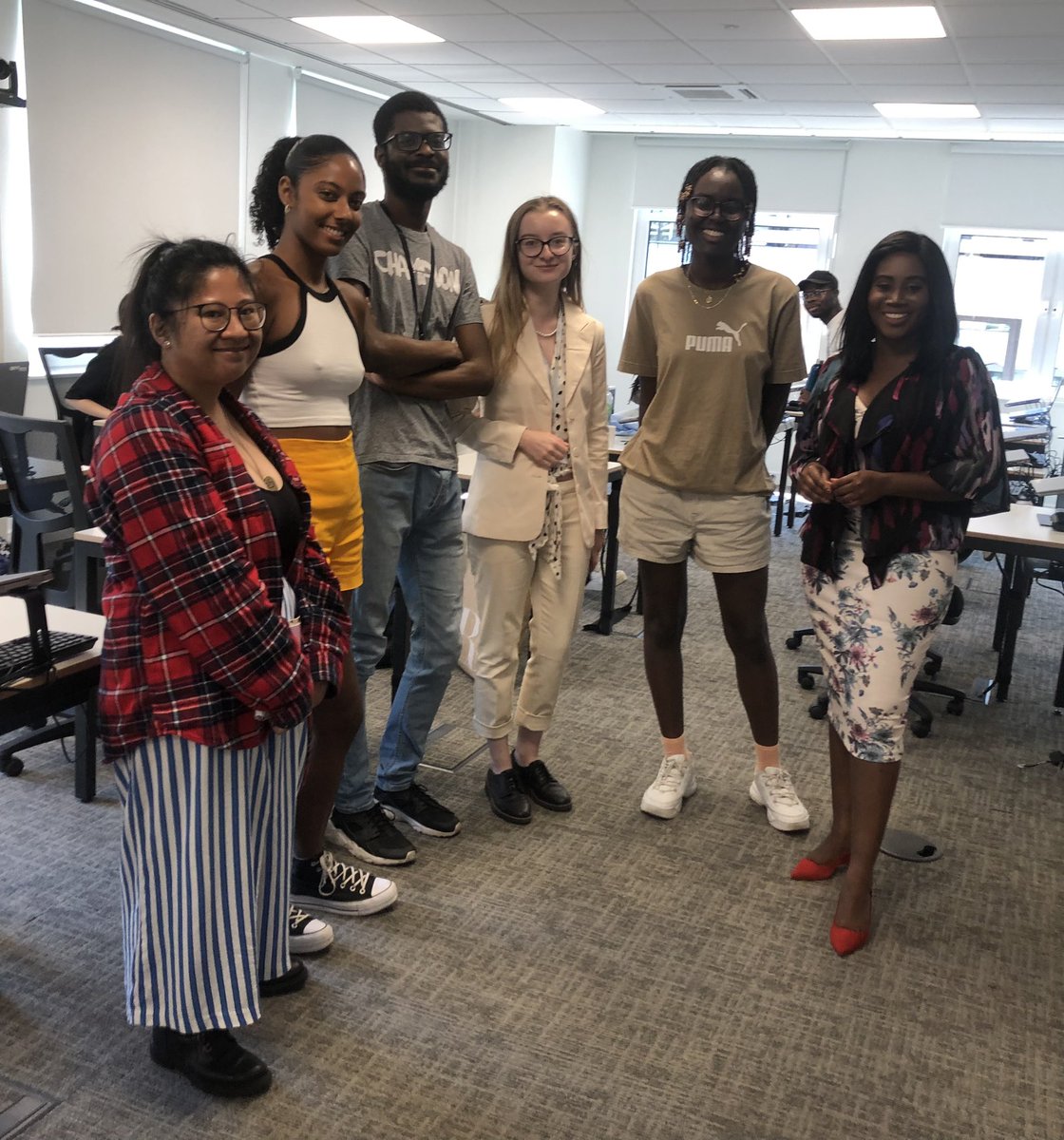 PAMediaAcademy1's tweet photo. Huge thanks to @SkyNews presenter @VanessaBaffoe for your tips and advice to our summer school students #nctj @GoogleNewsInit https://t.co/oSdp3iDeto