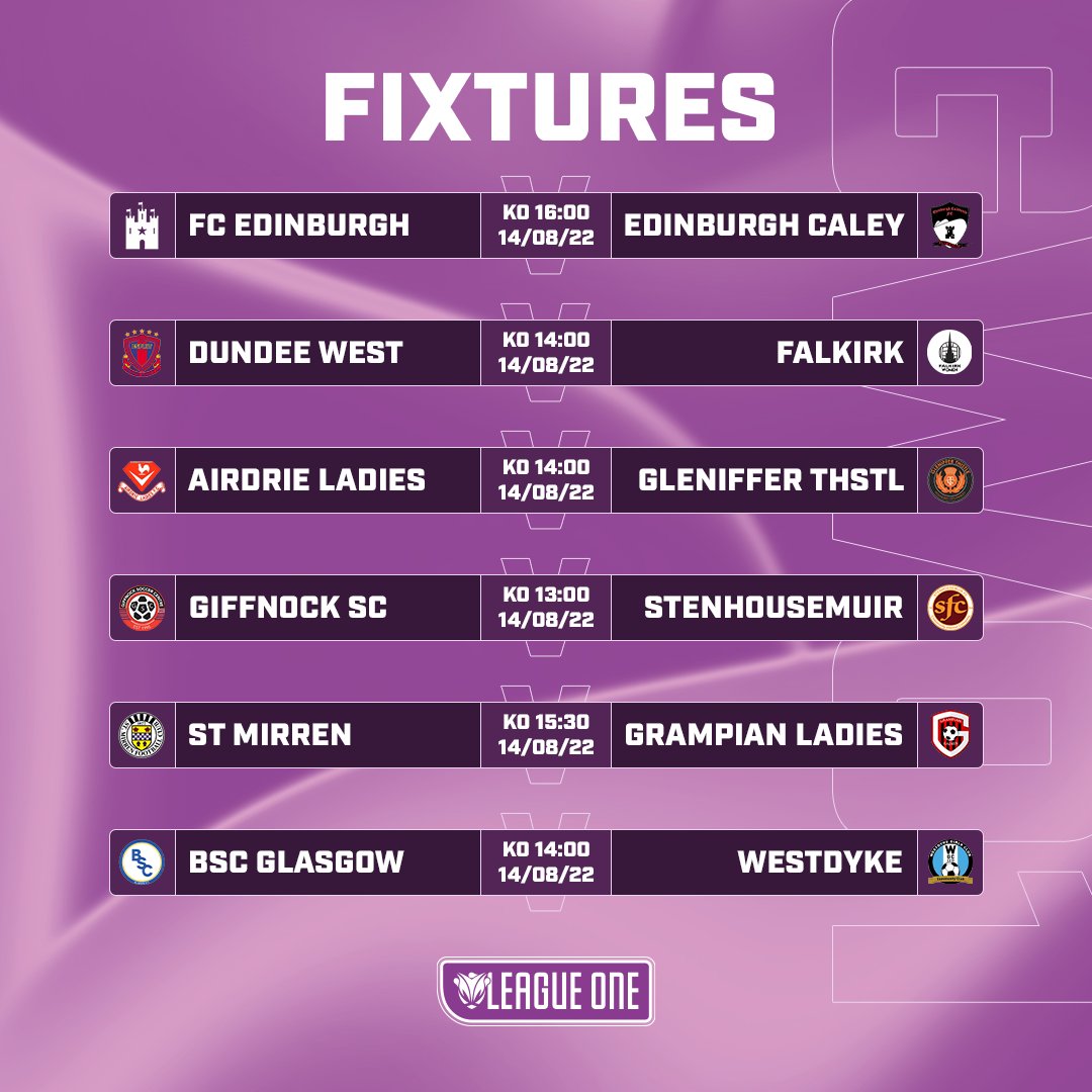 SWF League One on Twitter "🤩 24 hours till kickoff 🤩 What are your