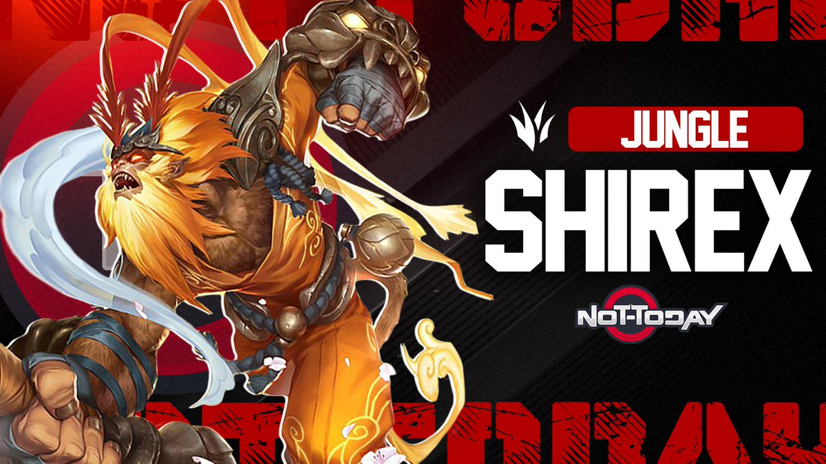 Sextouuu!!!! 

Segundo reforço para a Line Up da NoT Today Academy é o mesmo galera <a href="/shirexWR/">Shirex, apenas</a> !
#GONOT
#UNIAOFORÇA_FOCO