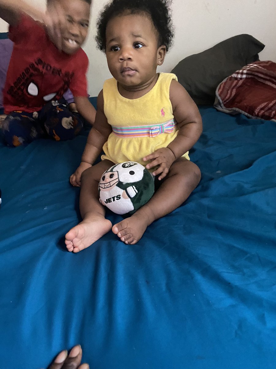 My baby is game day ready #NYJets  <a href="/nyjets/">New York Jets</a>