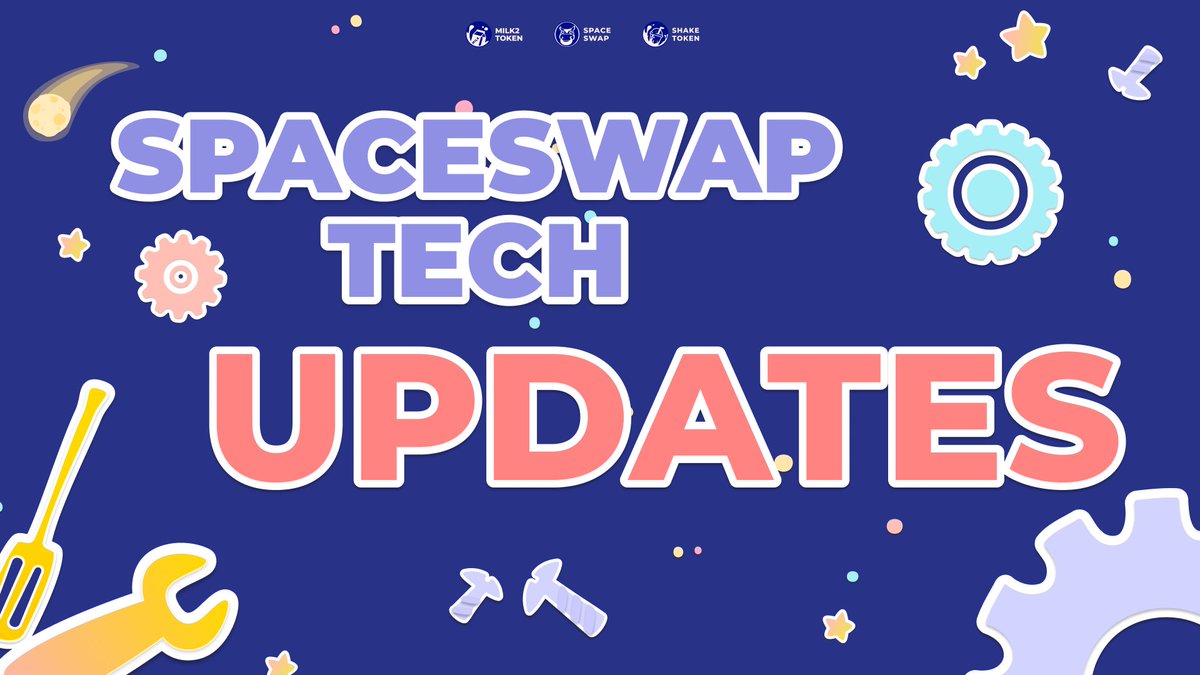 SpaceSwap tech updates. 📝

Hey guys! We continue to enhance our services. 

👉 Check out the list of technical updates we’ve recently implemented via this link:  bit.ly/3dpARy6 

Stay tuned! 🔥

#SpaceSwap #MILK2 #techupdates